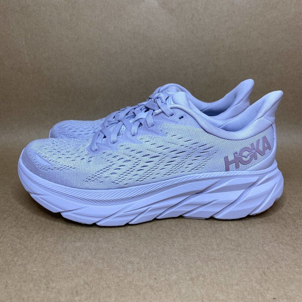 Brand New Hoka One One Clifton 8 Purple Women Running Shoe 1119394-LMEL Size 5.5